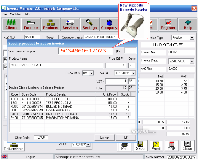 Invoice Manager V2.1.10 Incl Keymaker CORE